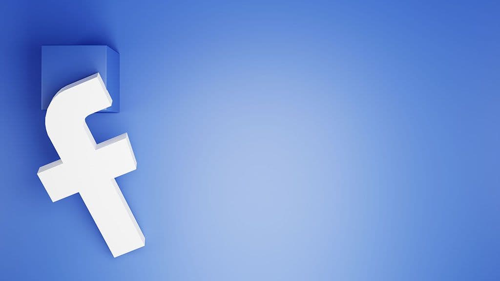 Eine Darstellung des Facebook Logos